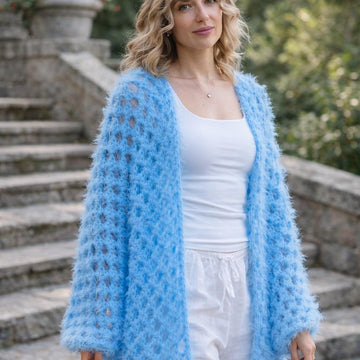 Hexagon cardigan