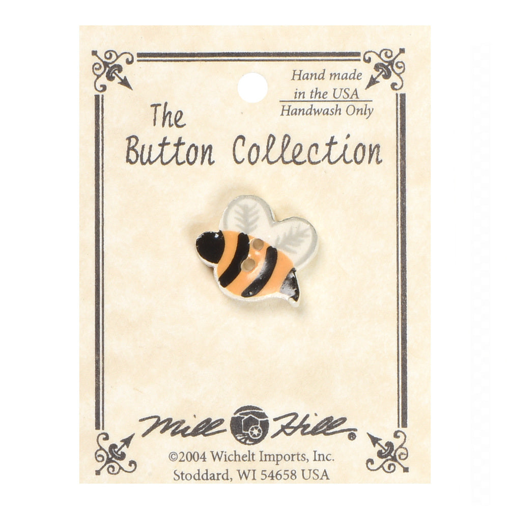 Mill Hill Button 86321 - Flying Bee