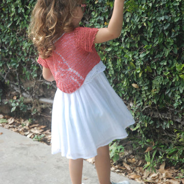 Blossom Crochet Bolero