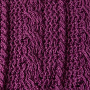Snowberry Cables Afghan