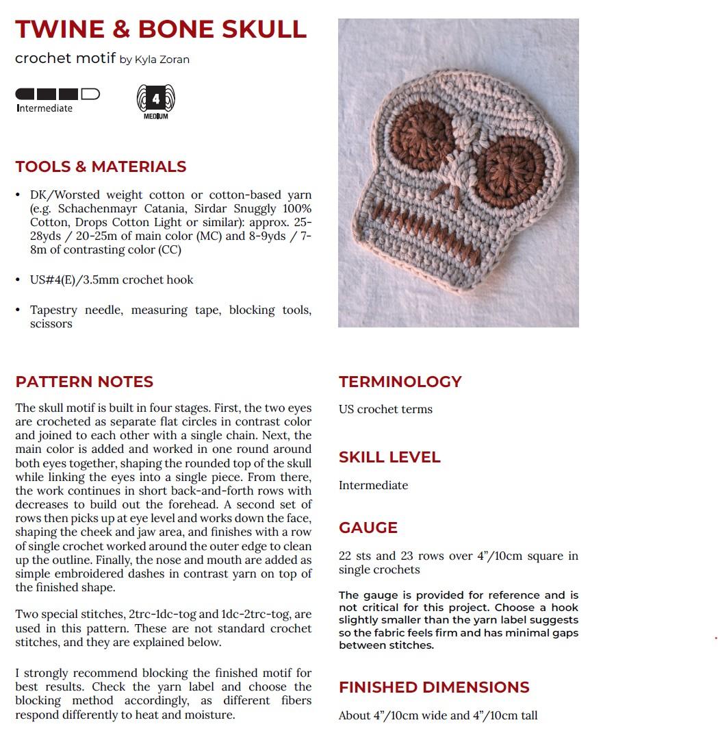 Twine & Bone Skull