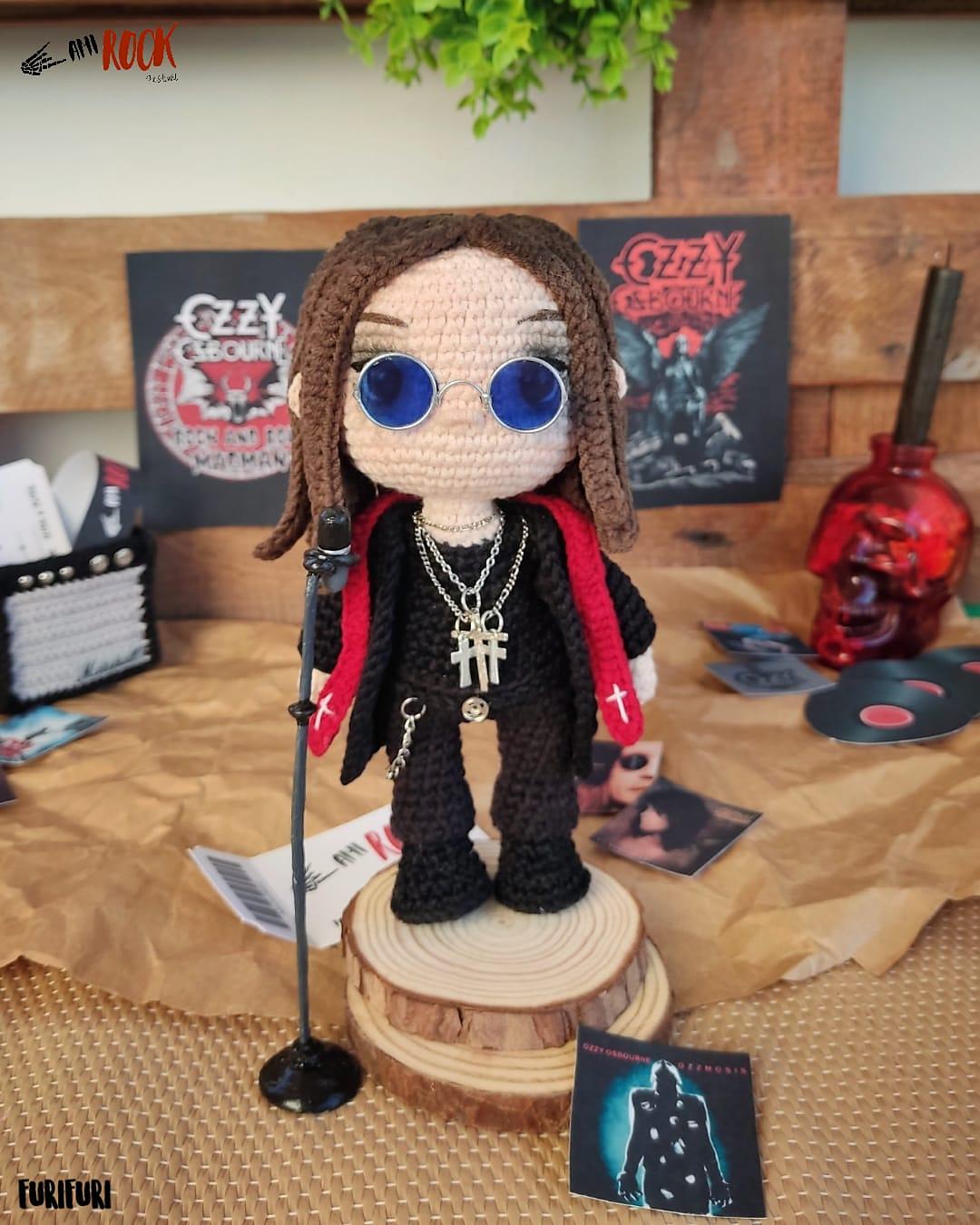 Ozzy Osbourne Amigurumi