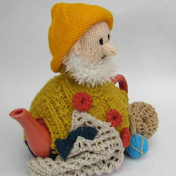 Cornish Fisherman Tea Cosy Knitting Pattern