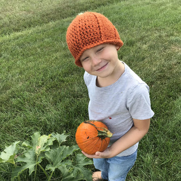 Pumpkin Beanie Hat