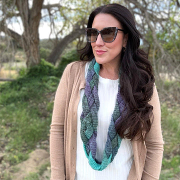 Braided Infinity Scarf