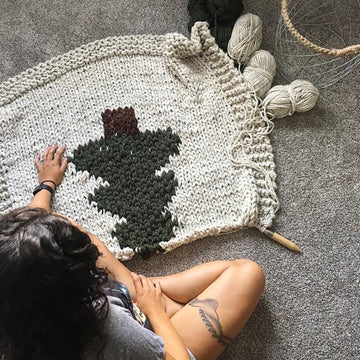 Pine Barrens Afghan | Pine Tree Blanket