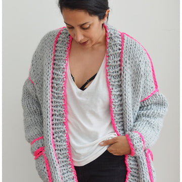 Neon Outline Cardi
