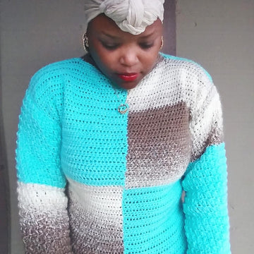 Cross Color Sweater