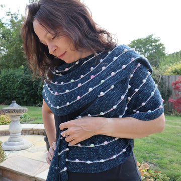 Festoon Crescent Shawl