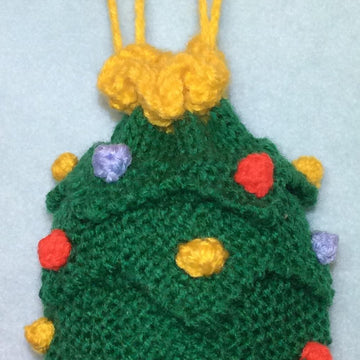 Christmas Tree Drawstring Gift Bag
