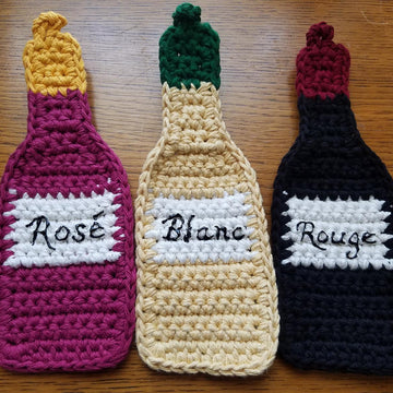Wine Bottle Potholder
