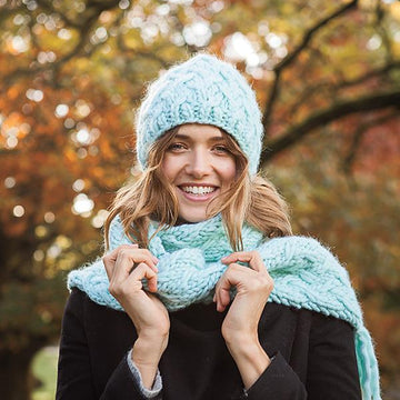 Capacious Hat and Scarf