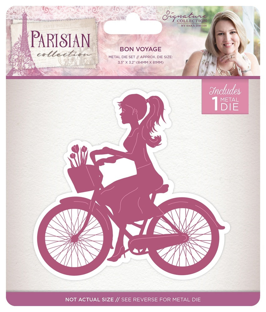 Crafter's Companion Parisian Metal Die - Bon Voyage