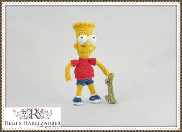 Bart Simpson Häkelanleitung