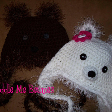 Fuzzy Bear Beanie