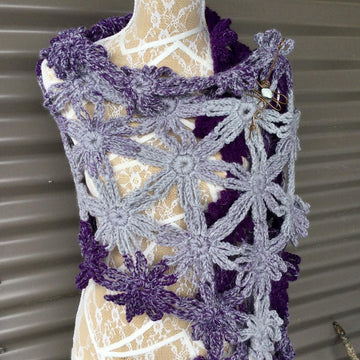 Five Day Flower Shawl