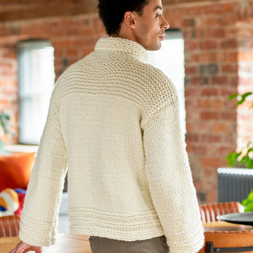 Lux – Beginner Roll Neck Jumper in West Yorkshire Spinners Re:Treat Superchunky - DBP0250 - Downloadable PDF