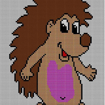 Cartoon Hedgehog Jumper