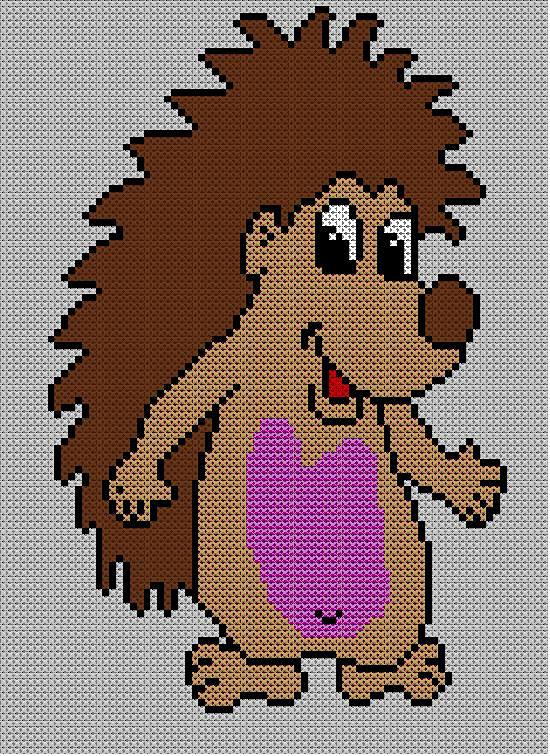Cartoon Hedgehog Jumper