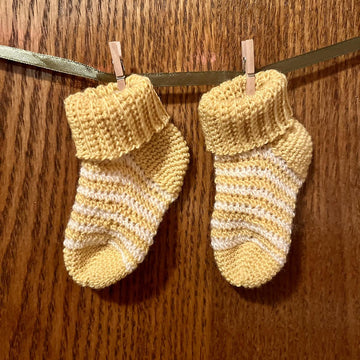 Spiral Baby Socks