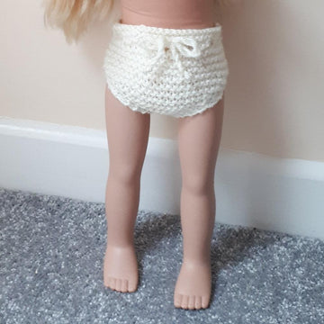 Cream Panties for Doll