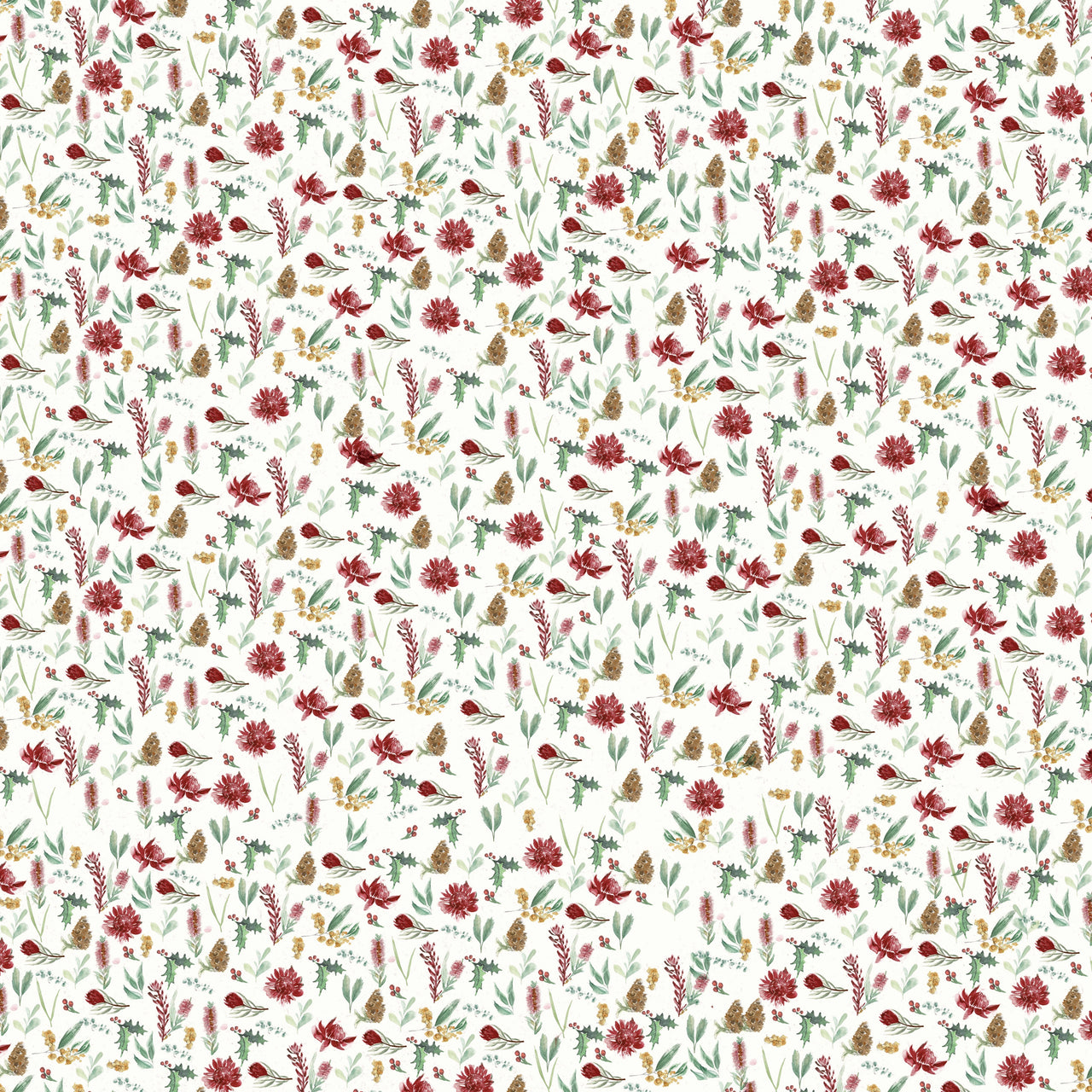 Kaisercraft Under The Gum Leaves Double-Sided Cardstock 12"X12" 10/Pkg - Wild Flora