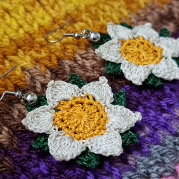 Sunflower Earrings