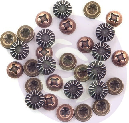 Prima Marketing Finnabair Mechanicals Metal Embellishments - Hardware Accents