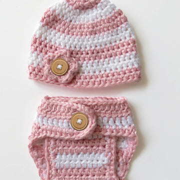 Diaper Cover and Beanie Pattern
