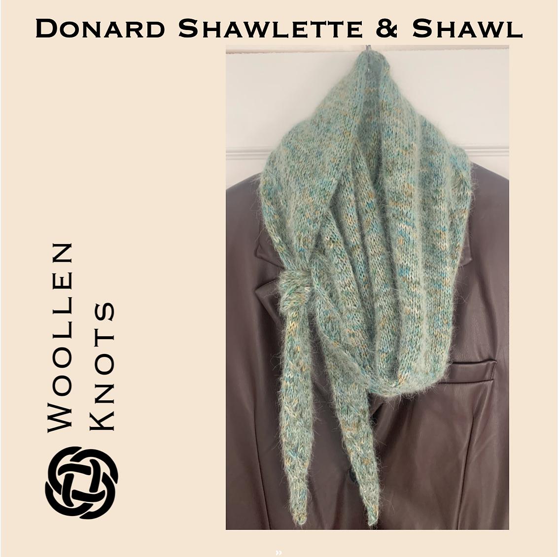 Donard Shawlette & Shawl