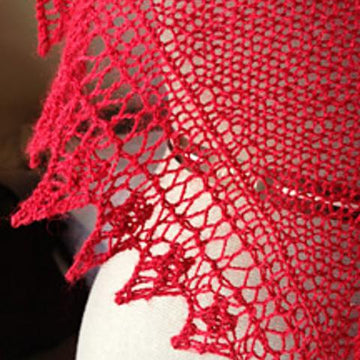 Dice Bay Crescent Scarf