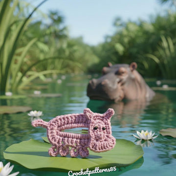 Hippo Hair Clip English-US