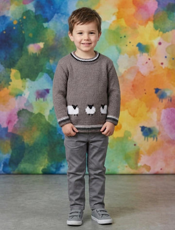 Child's Sheep DK Sweater