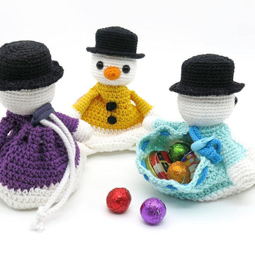 Drawstring Bag - Snowman