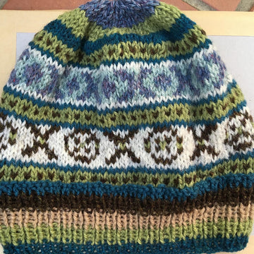 Jacob Fair isle unisex hat