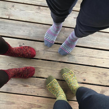 Get Up And Go spiral socks