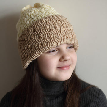 Orchid Fold Over Beanie