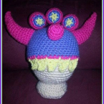 Crochet 3 Eyed Alien Hat Pattern A Cute Ogre Monster