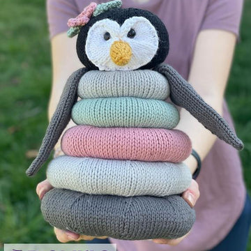 Penguin Stacking Ring toy