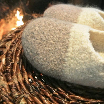 Warmest Wool Felted Slippers