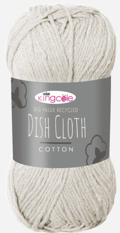 King Cole Big Value Recycled Dishcloth Cotton
