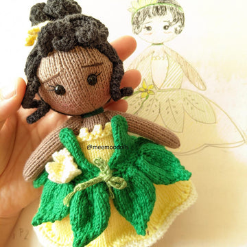 Knit Frog Princess