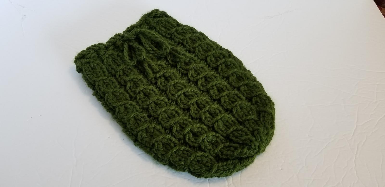 Faux Cables Snuggle Sack