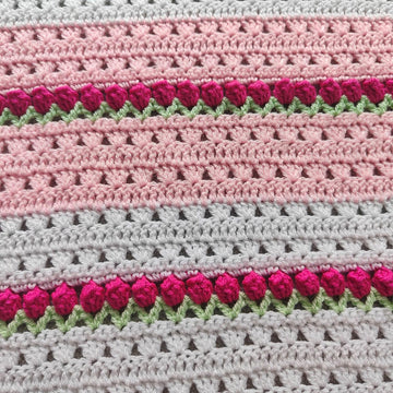 Granny's Tulips Blanket