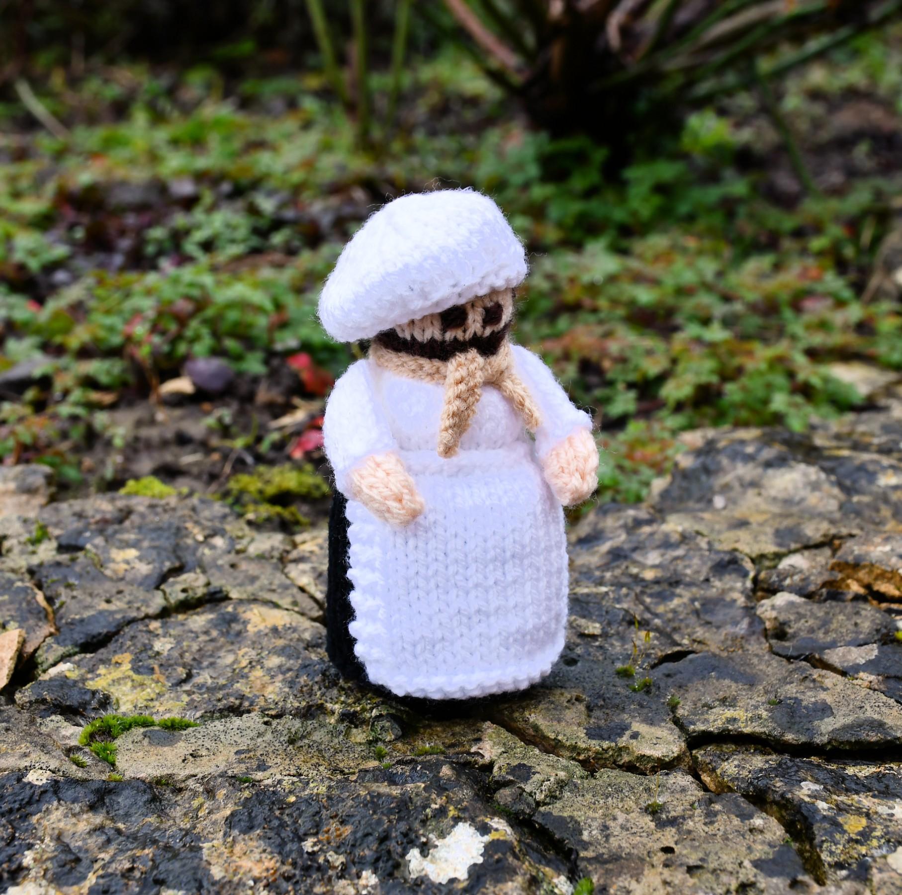 Victorian Baker Doll Knitting Pattern - Toy Knitting Pattern