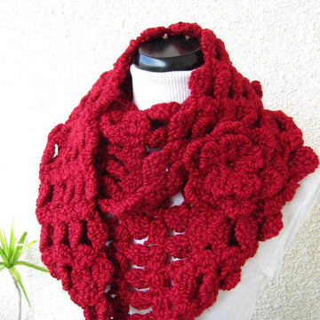 Grey & Black Infinity Scarf