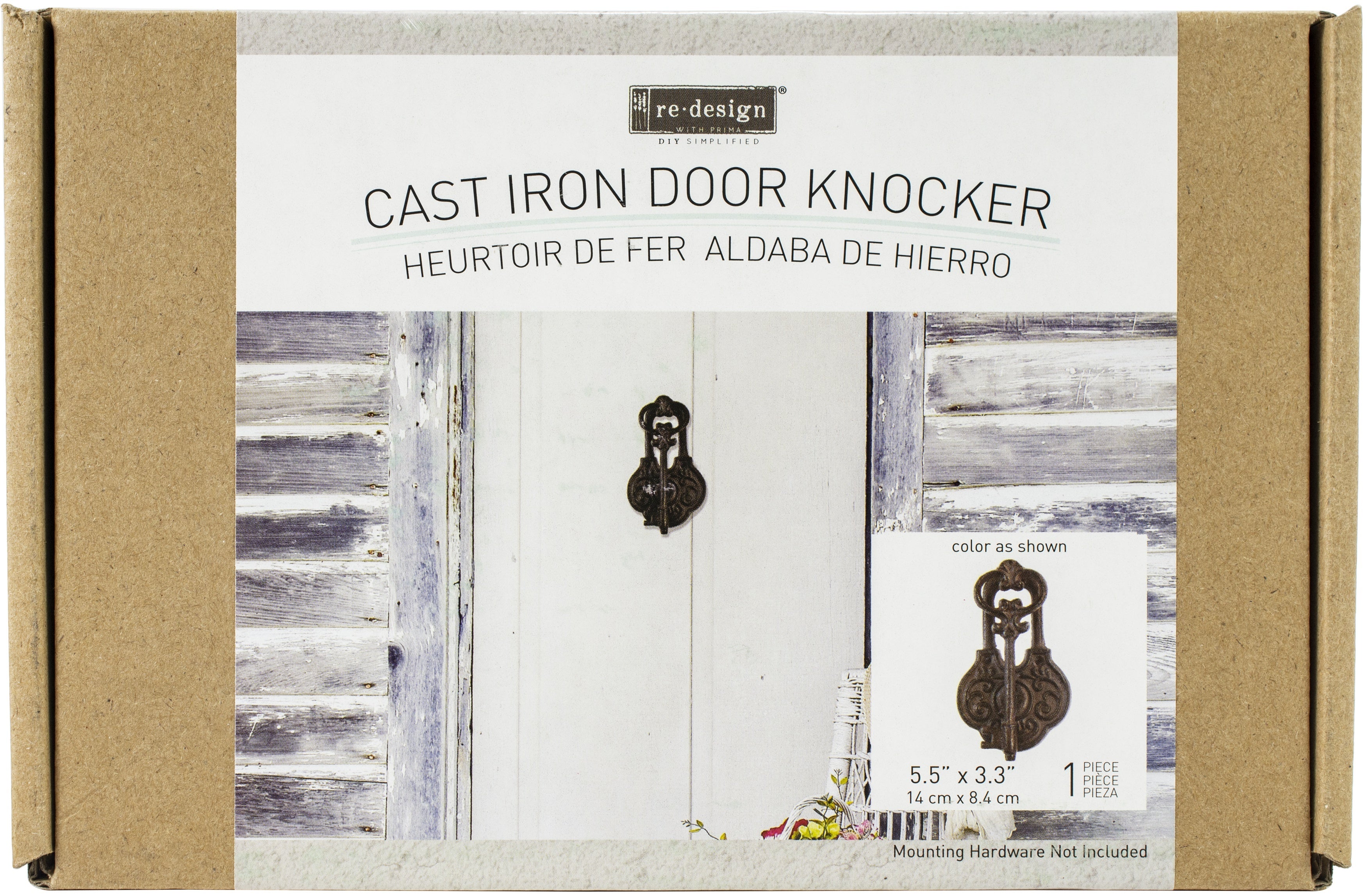 Prima Marketing Re-Design Cast Iron Knocker - Ancient Key 5.5"X3.3"