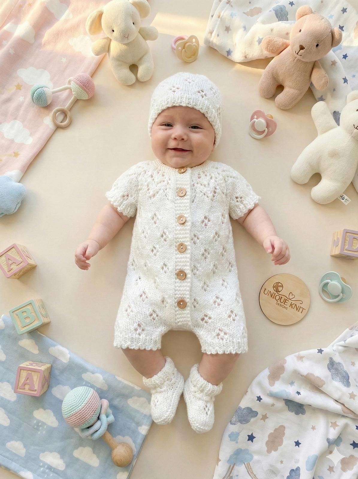 "Snowdrop" romper suit