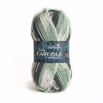 Stylecraft Easy Fair Isle Effect Aran