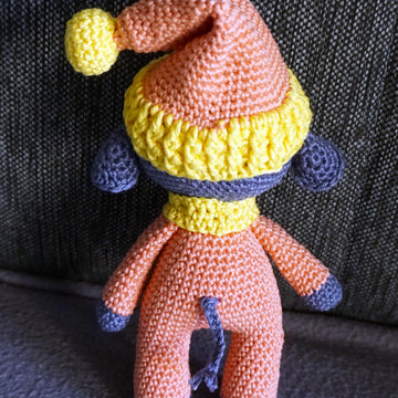 Crochet Pattern Purple Elephant Sleepy!